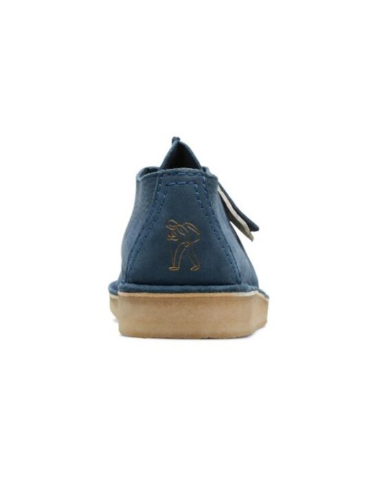 Clarks Men’s Desert Trek - Blue Nubuck - 26170134 main image 4